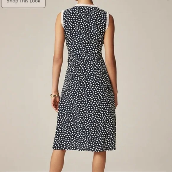 J Crew Rouje X J.Crew Rencard wrap dress CN705 Size 6 NWT Blue White - Picture 4 of 8